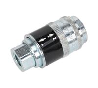 Sealey Self-Venting Release System Coupling Body Female 1/4"BSP Workshop Safety