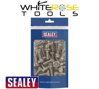 Sealey Set Screw Stainless Steel Hex Head DIN 933 - M10 X 25 A2 - Pack of 25
