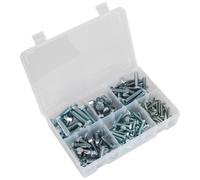 Sealey AB048SS Setscrew Assortment 150Pc Metric M5-M10 High Tensile