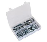 Sealey High Tensile Set Screw, Nut and Washer Assortment M10 Pack of 150