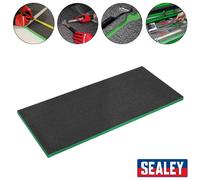 Sealey SF30G Easy Peel Shadow Foam Green/Black 1200 x 550 x 30mm