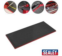 Sealey SF30R Easy Peel Shadow Foam® Red/Black 1200 X 550 X 30Mm