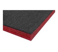 Sealey SF50G SF50B SF50R Easy Peel Shadow Foam Green/Black 1200 x 550 x 50mm