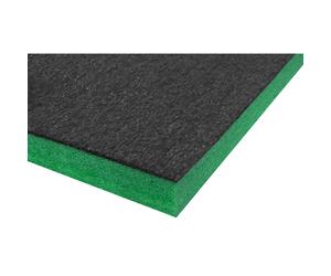 Sealey SF50G SF50B SF50R Easy Peel Shadow Foam Green/Black 1200 x 550 x 50mm