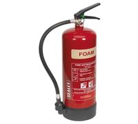 Sealey SFE06 Foam Fire Extinguisher 6L