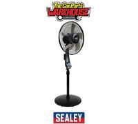 16" Quiet High Performance Oscillating Pedestal Fan