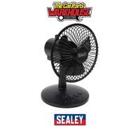 Sealey SFF6USB Oscillating Usb Desk Fan 3-Speed 6in