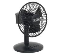 Sealey SFF6USB Oscillating USB Desk Fan 3-Speed 6"
