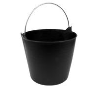 Sealey SFT26H Heavy-Duty Flexi Tub 26L With Metal Handle - Black
