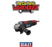 Sealey SG115E Angle Grinder 115mm 750W 230V GREEN RED Heavy Duty PTB23