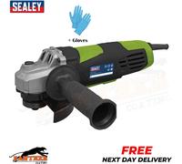 Sealey SG115EHV Ø115mm Angle Grinder 750W WITH -Next Day Free Delivery +Gloves