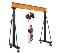 Sealey Sg3000Kitg Portable Adjustable Gantry Frame With Geared Trolley & Hoist Combo 3 Tonne