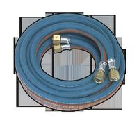 SEALEY - SGA5 Twin Rubber Hose Set Oxyacetylene 5m