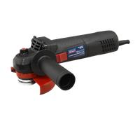 Sealey SGS115 Slim Body Angle Grinder 115mm (4 1/2") 750w with Spindle Lock