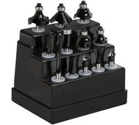 Sealey Router Bit Set AK9912 1/4" Shank 12pc