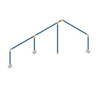 Sealey Sharkbite 18m 3 Drop Air Supply System Kit