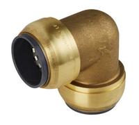 Sealey Sharkbite Equal Elbow 15mm 90 Degree With Equal Pipe Fittings Sba15Ee