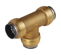 Sealey Sharkbite Equal Tee Divide Main Pipe Run - Size Od Diameter 28mm Sba28Et