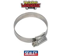 Sealey SHCSS1X Hose Clip Stainless Steel Ø35-51mm Pack of 10