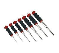 Sealey Sheathed Parallel Pin Punch Set 7pc 2-8mm AK9131