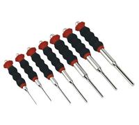 Sheathed Parallel Pin Punch Set 7pc 2-8mm
