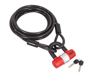 Sealey Shgcl5 Motorcycle Cable Lock 5M