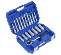 Sealey Shock Absorber Strut Nut Kit Go-Through Design -18 Pieces Vs0331