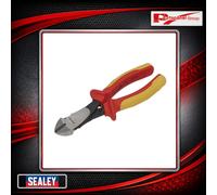 Sealey Side Cutters With Soft Grip Handles Heavy Duty 180mm VDE Approved AK83459