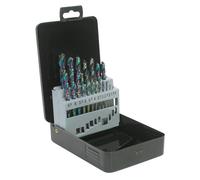 SEALEY SIEGEN 19 PIECE TITANIUM COATED METRIC DRILL SET+CASE 1mm>10mm