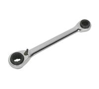 Siegen Ratchet Ring Spanner 4-in-1 Reversible Metric