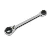 Siegen Ratchet Ring Spanner 4-in-1 Reversible Metric