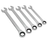 Sealey Siegen Combination Ratchet Spanner Set 5Pc S0985