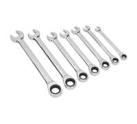 Sealey Siegen Combination Ratchet Spanner Set 7pc S01142