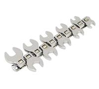 Sealey Siegen CROWS FOOT OPEN END SPANNER SET