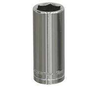 Sealey S0596 WallDrive Socket, 3/8" Square Drive, 18mm Deep