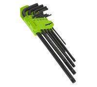 Sealey Siegen Extra-Long TRX-Star* Key Set 9pc S01096