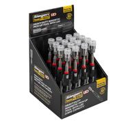 Siegen Heavy Duty Magnetic Pick-Up Tool Led 3.6Kg Capacity Display Box of 16
