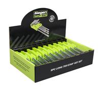 Sealey Siegen Long Trx-Star Key Set 9Pc 62.5-177mm T10 T15 T20 T25 T27 T30 T40 T45 T50