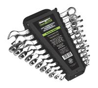 Siegen S0404 Combination Spanner Set 22pc Metric/imperial