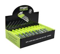 Sealey Siegen Metric Long Ball-End Hex Key Set 9pc Display Box of 10 S01263