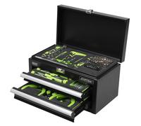 Sealey Siegen Mini Toolbox 2 Drawer with 111 Piece Tool Kit, 280x150x150mm