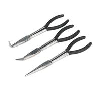 Sealey S0433 Needle Nose Pliers Set 3Pc 275Mm
