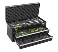 Sealey Siegen Portable Tool Chest 2 Drawer with 90pc Tool Kit S01055