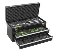 Sealey Siegen Portable Tool Chest 2 Drawer with Tool Kit 90pc S01055