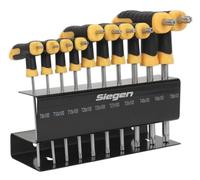 Siegen 10 Piece T Handle Torx Key Set