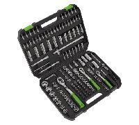 Sealey Siegen S01211 171 Piece Metric 1/4 3/8 & 1/2 Socket Set