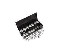 Sealey Siegen S0768 21 Piece 1" Inch Drive Socket Set 6 Point Soc