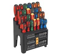 Sealey Siegen Screwdriver, Bit & Nut Driver Set 61pc S01152