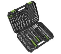 Sealey Siegen Socket Set 1/4", 3/8" & 1/2"sq Drive 219Pc S01212