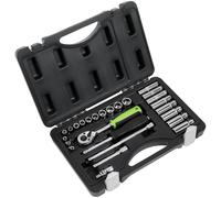 Sealey 1/4" Sq Drive Socket Set S01234 - Metric 26pc